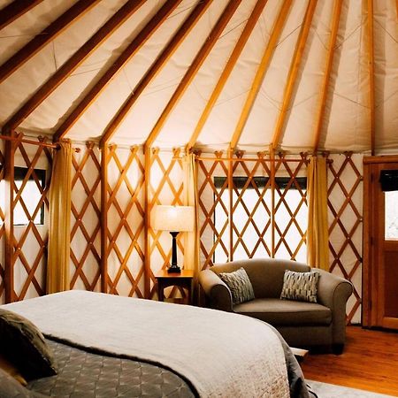 Tuckaseegee @ Sky Ridge Yurts Bryson City Exterior photo
